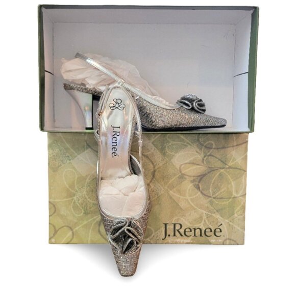 Party on Your Feet - J. Reneé Elisha Glam Slingback Pumps - Picture 12 of 12